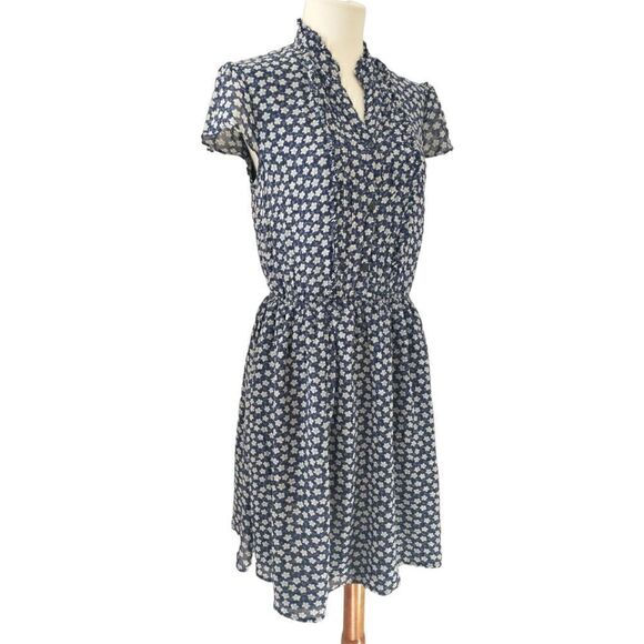 Ralph Lauren Denim Supply Dress M Romantic Sheer Floral Fairy Cottage Coquette - Picture 8 of 16
